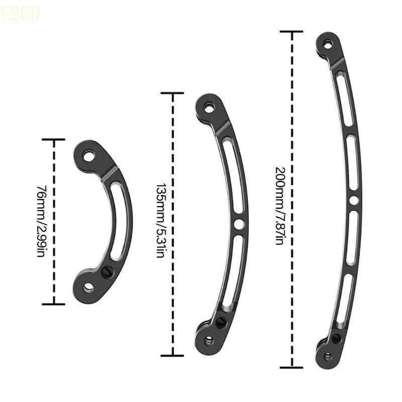 Y2GD Quality Camera Extender Helmets Braço extensão para aprimorar intervalos brotos