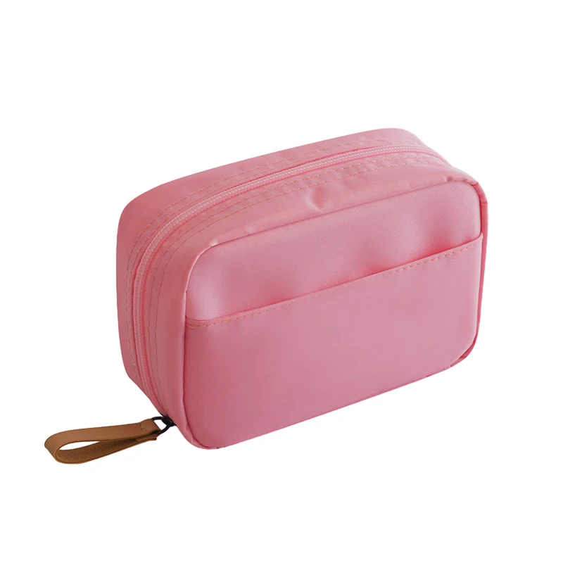 Mini Portable Makeup Bag Women Storage Bag Print Sanitary Pad Pouch Napkin Organizer Girl Mini Makeup Lipstick Holder Wallet Bag