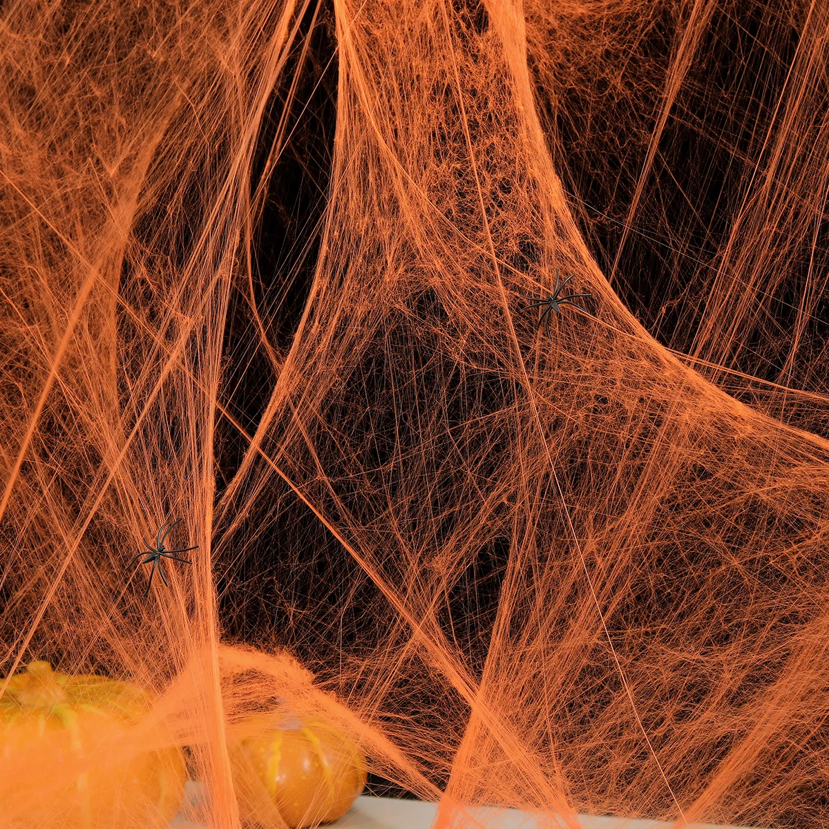 هالوين نسيج العنكبوت منزل مسكون بار ديكور الحفلات الدعائم تخطيط المشهد 1 مجموعة من 20 جرام #3