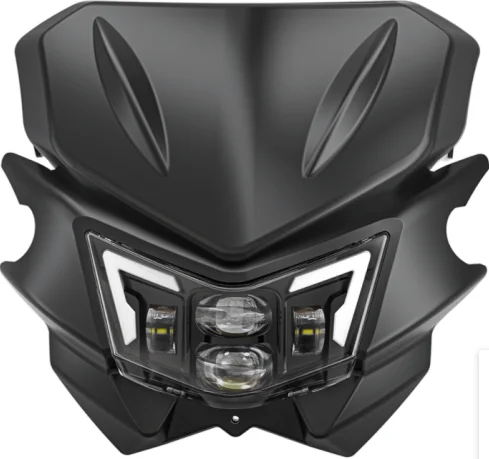 Accesorios de faros Led de homologación ECE para Kawasaki KLX 125 KLX250 KLX250S d-tracker X 250 KLX250SF KLX450R 2008-2023