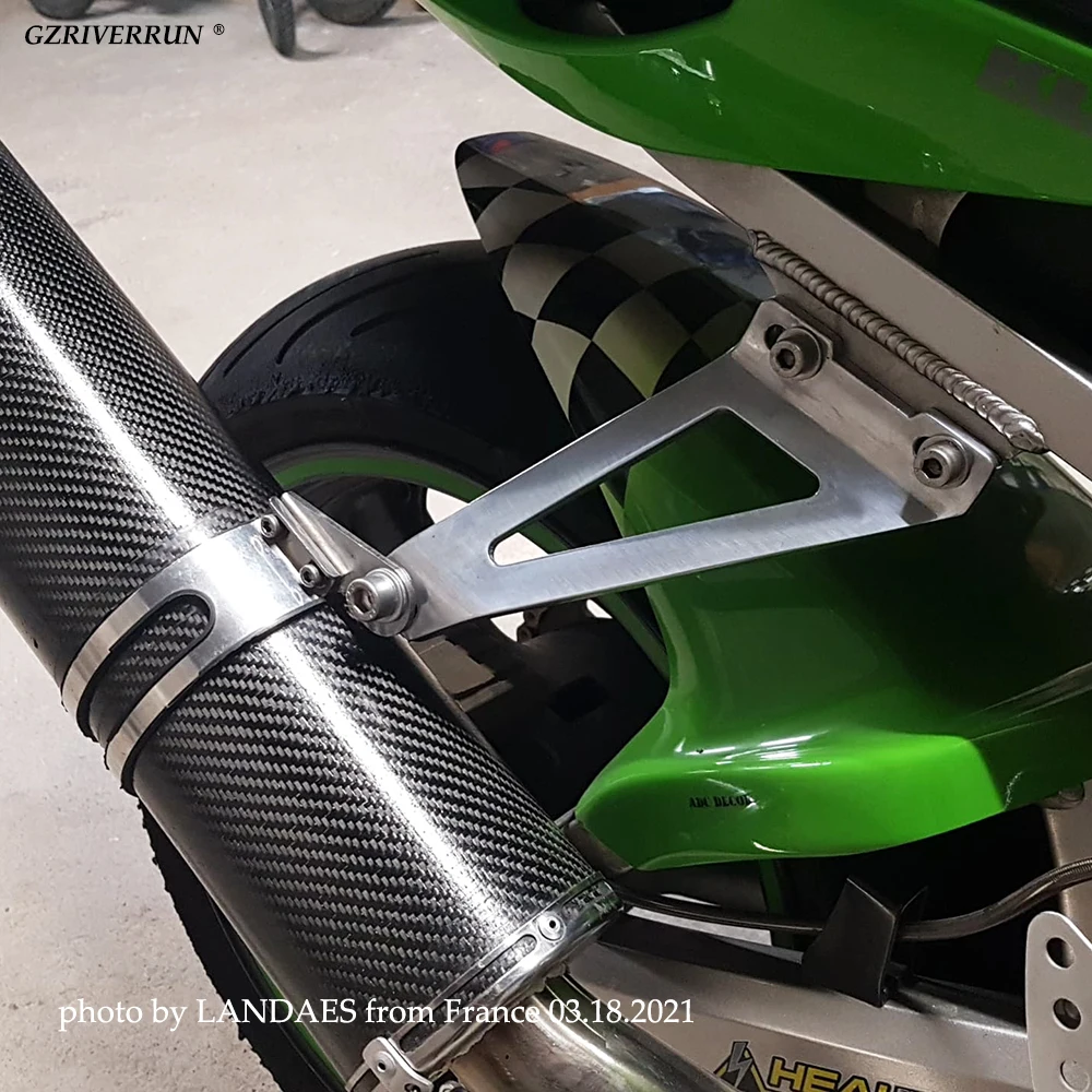 Exhaust Bracket Motorcycle Hanger for Suzuki GSXR 600 750 1000 Yamaha YZF R1 Kawasaki ZX6R ZX9R ... Moto Muffler Accessories