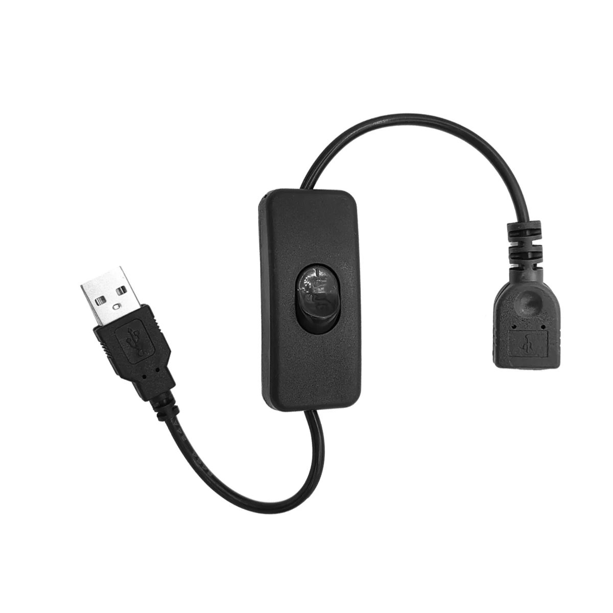 1 PCS USB Cable With Switch ON/OFF Cable Extension Toggle for USB Lamp USB Fan Power Supply Line Power Adapter USB Headset LED
