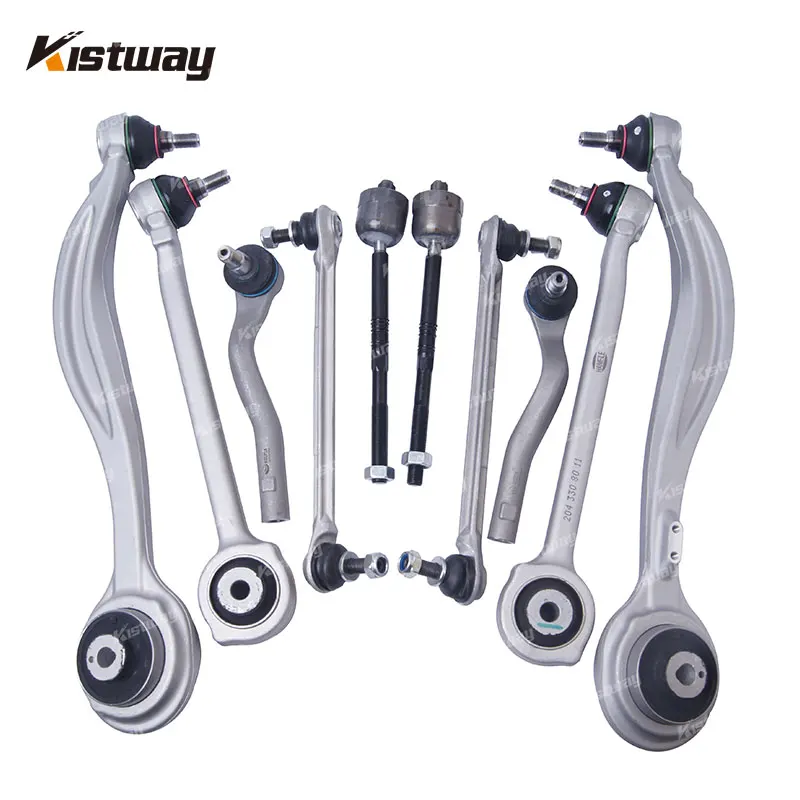 10PCS Front Suspension Control Arm Kit For Mercedes-Benz GLK- Class 4Matic W204 X204 GLK200 GLK220 GLK250 GLK350 2010-2015