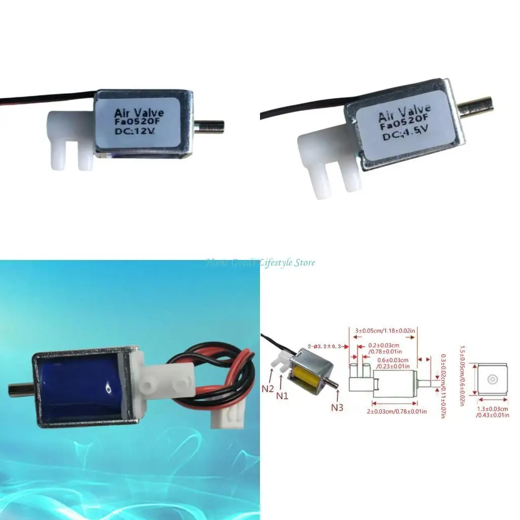 E74E Efficient Gas Control Two Position Three Way Gas Air Valves Low Power Consumption