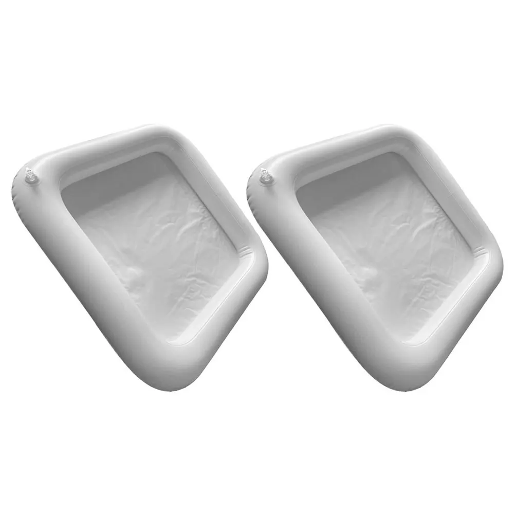 2 قطعة صينية تبريد بوفيه قابلة للنفخ قابلة لإعادة الاستخدام مبرد صودا للأنشطة الخارجية شريط تقديم قابل للنفخ