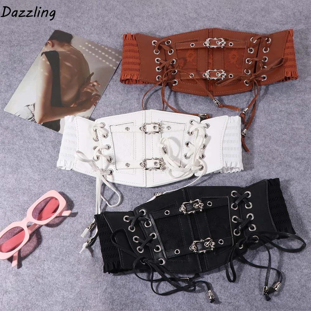 cinto-corset-elastico-ajustavel-de-renda-cor-solida-com-laco-floral-cinto-largo-para-vestido