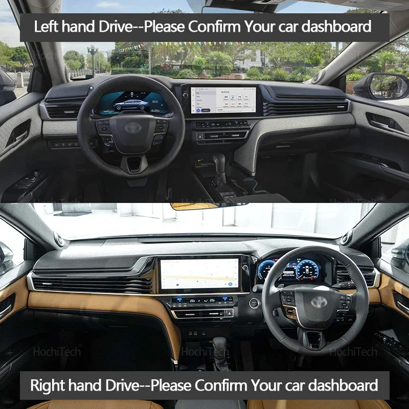 For Toyota Camry XV80 North America Version 2025-2027  Shade Cape Blanket Dashboard Cover Dash Board Mat Carpet Pad
