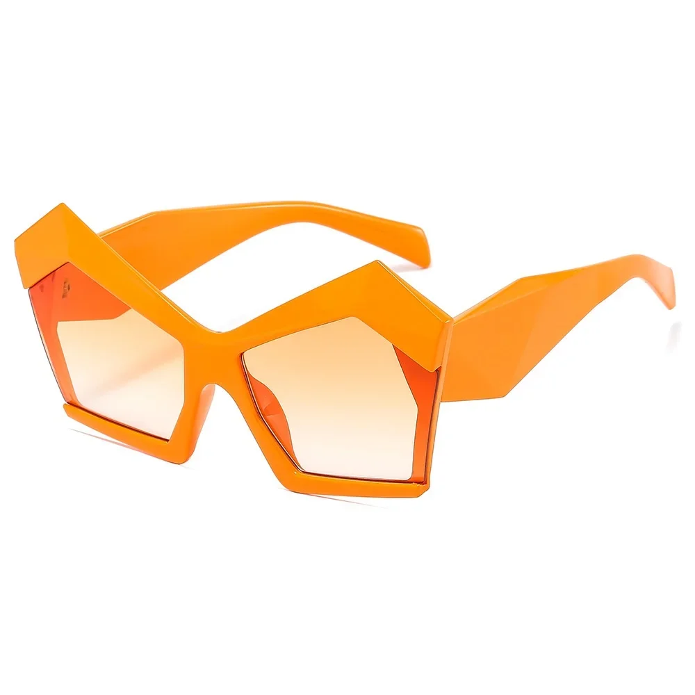 

Большие солнцезащитные очки «кошачий глаз», женские новые винтажные большие квадратные очки Lrregular, мужские солнцезащитные очки UV400, очки Óculos Gafas De Sol