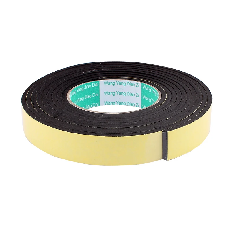 3/4mm Thick Super Sponge EVA Single Side Foam Sponge Rubber Tape EVA Tape Adhesive Anti collision Window Door Seal Strip