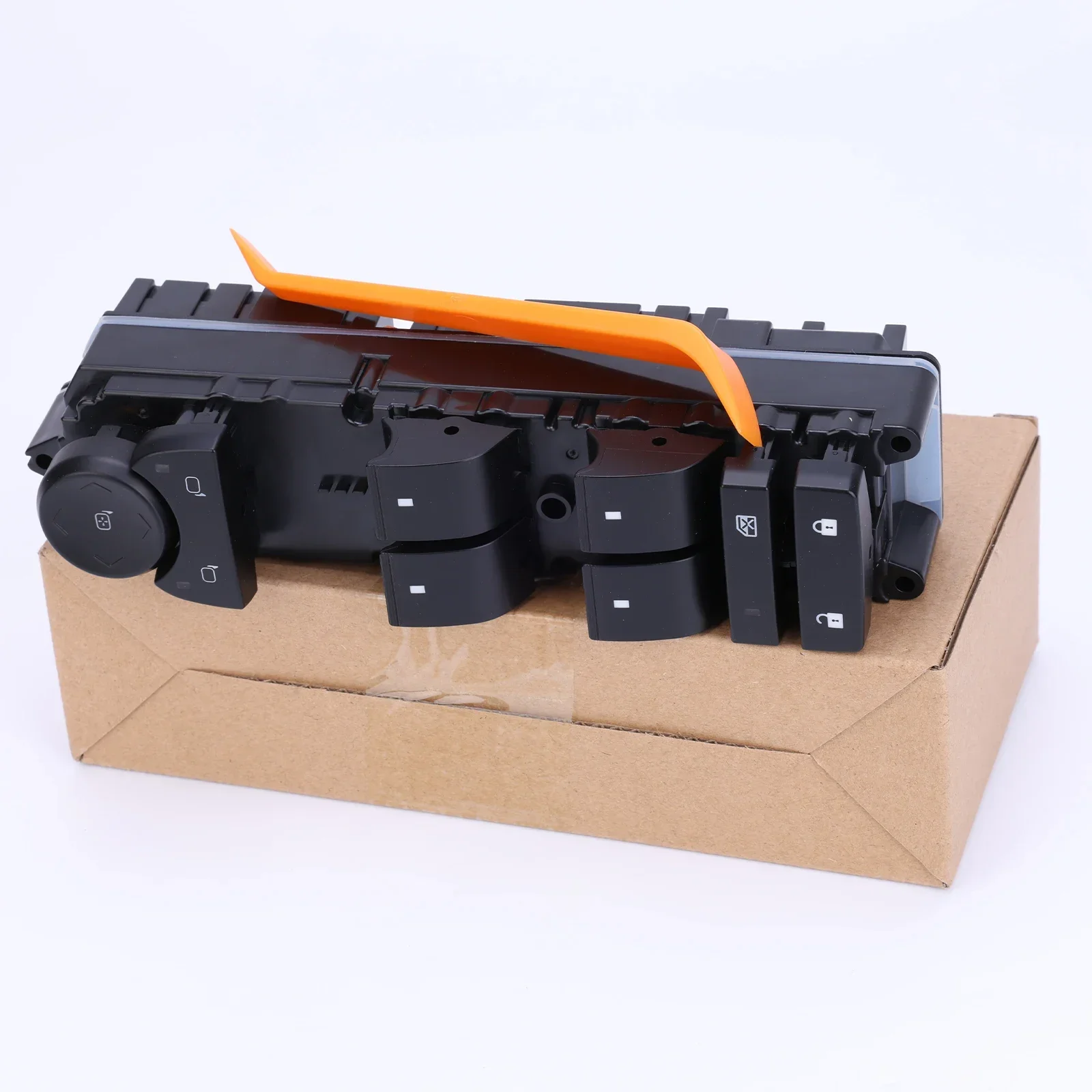 

Переключатель левого переднего стеклоподъемника 20835552, применимый Chevrolet Silverado 1500 GMC Yukon Cadillac, 4 двери