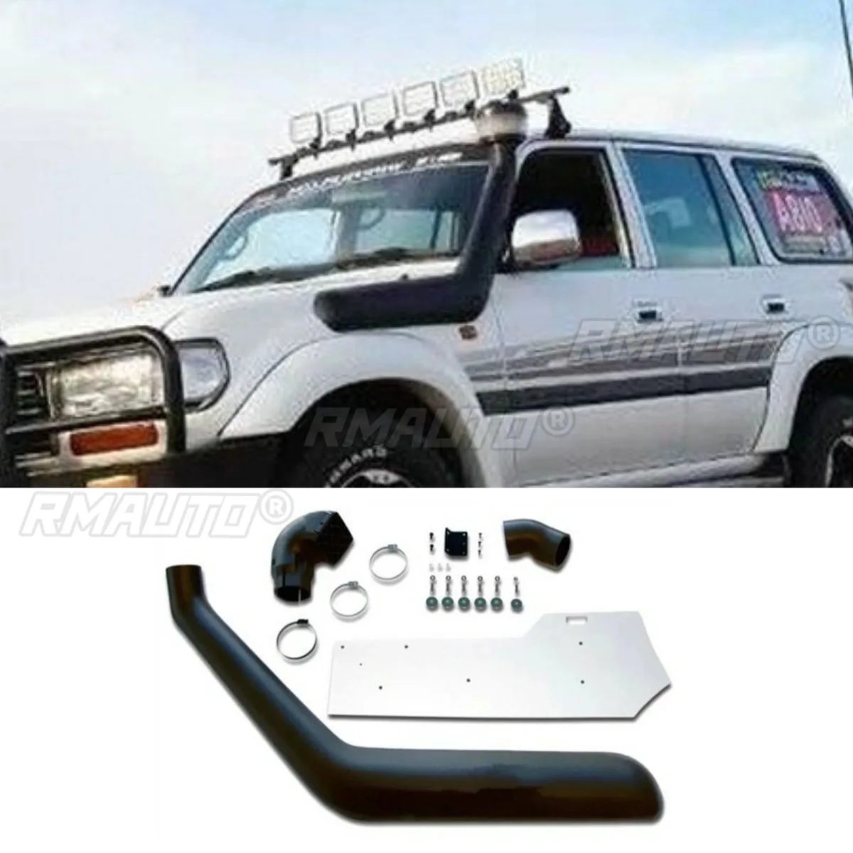 Car Snorkel Kit Air Intake Wading Hose for Toyota Land Cruiser, Lexus XK450, Toyota LC80 Front Side Snorkel Desert Intake Duct