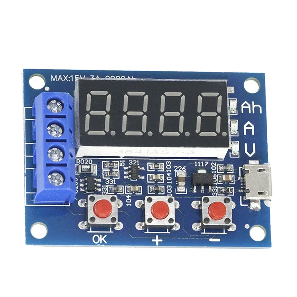 ZB2L3 Battery Tester External Load Type Battery Equal Capacity Test LED Digital Display Resistance Lead-acid Capacity Meter