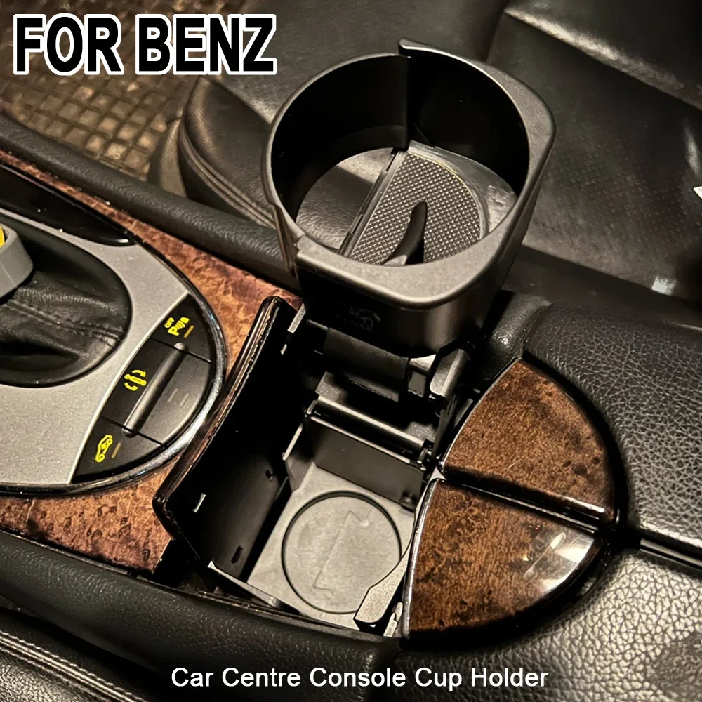 Car Water Cup Holder Center Console Mount Cup Bottle Holder for Mercedes Benz W211 E-Class 2004-2009 Car Accessory 2116800014