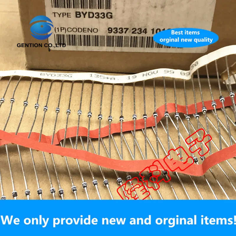 20PCS 100% New original BYD33G diode PH-33G 33GPH PH ILIPS original 1.3A 400V imported fast soft recovery