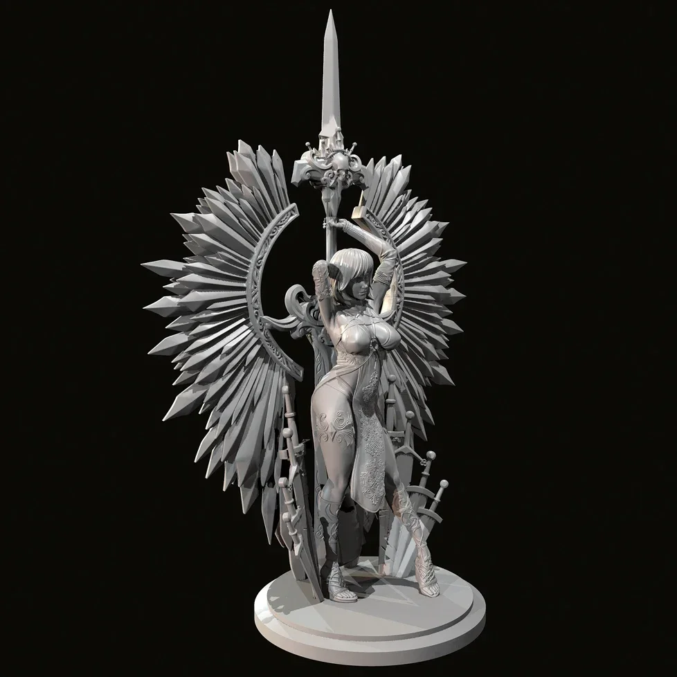 The height of man 38mm 50mm 75mm Resin model kits figure beauty colorless and self-assembled 3D Printing TD-7053/3D