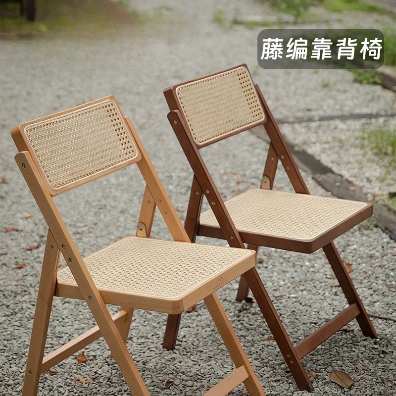 Outdoor camping folding chair Portable storage chair Backrest chair Leisure furniture