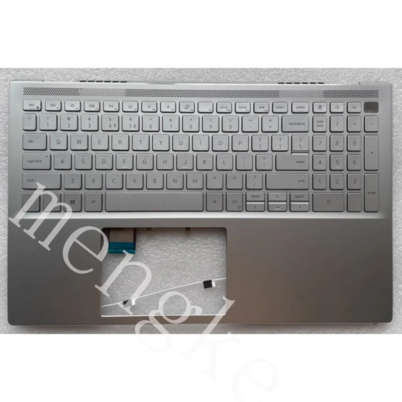 

Клавиатура с подсветкой и подставкой для рук для ноутбука DELL Inspiron 7500 7501, артикул 0FY5WK FY5WK