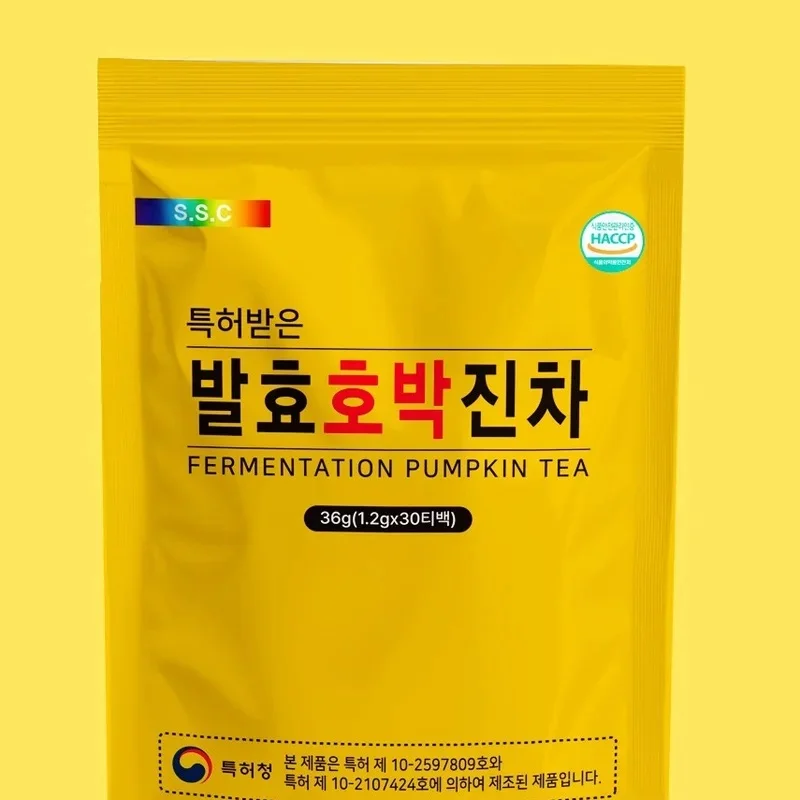 가벼운 내일 특허받은 발효 호박진차 1.2g 30티백