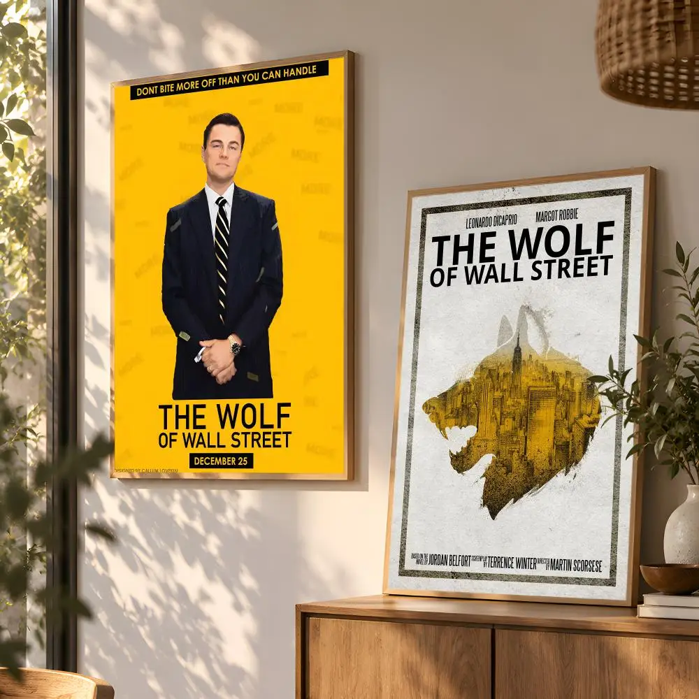 The Wolf Of Wall Street Money Is King Famous Movie Poster Wall Art Home Decor Living Room Bedroom Office Dorm Apartment Gift - view 2