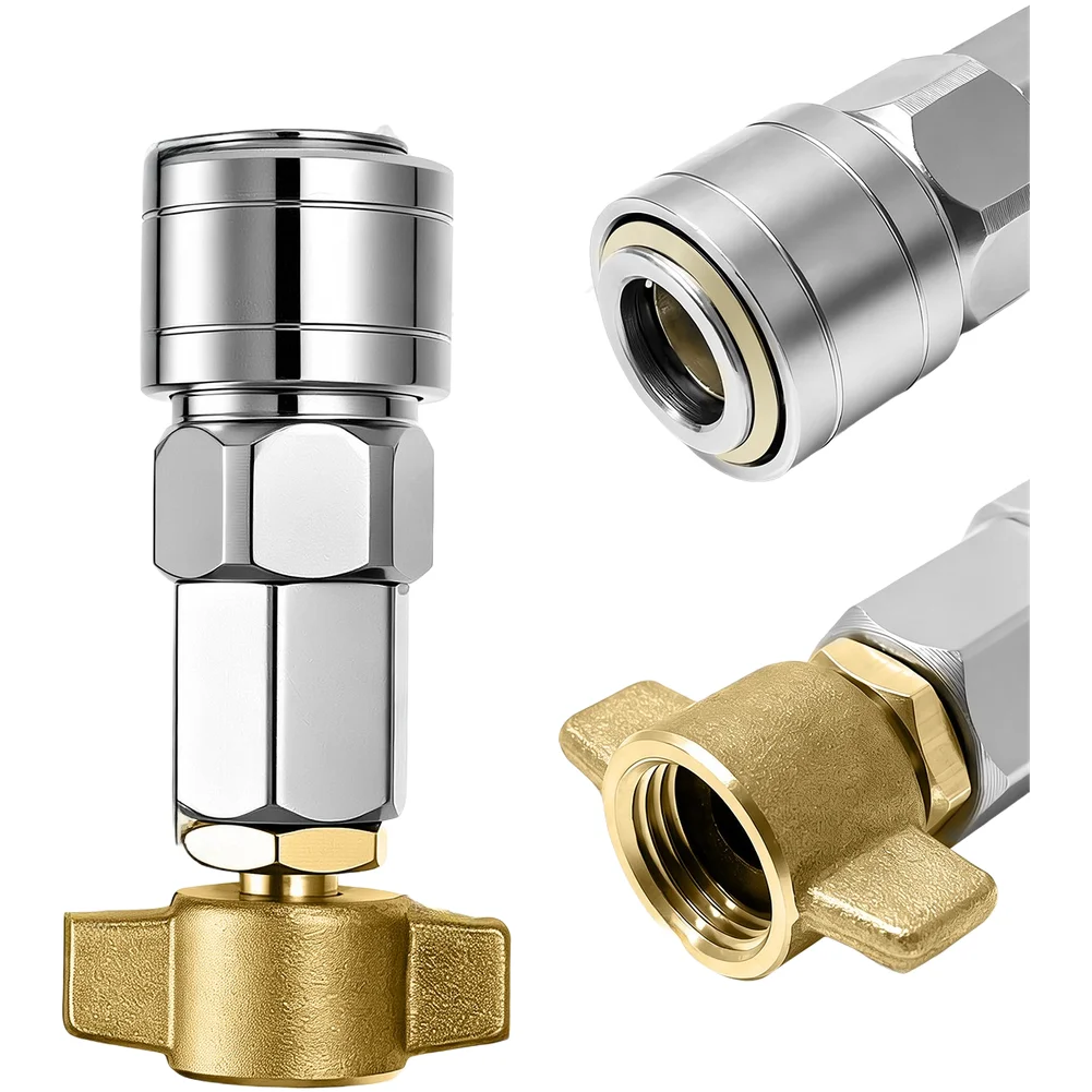For M16*1.5 Duty Truckair Intake Tube Air Intake Self-locking Quick Connector