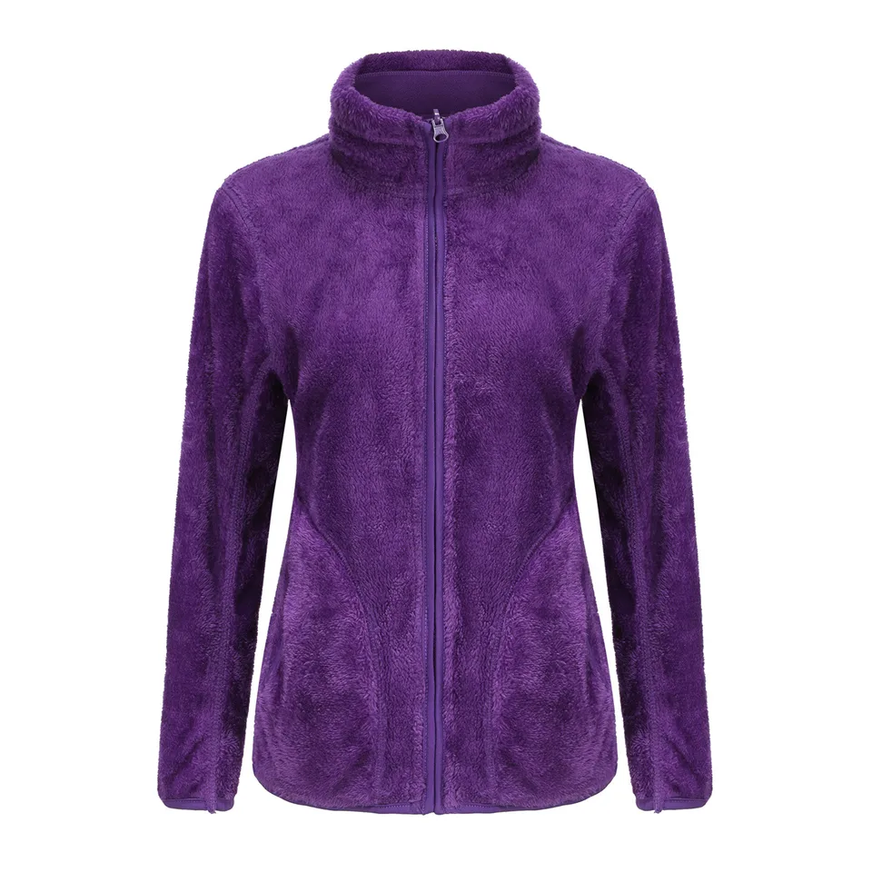 Womens Winter Warm Hooded Zipper Jacket Coat