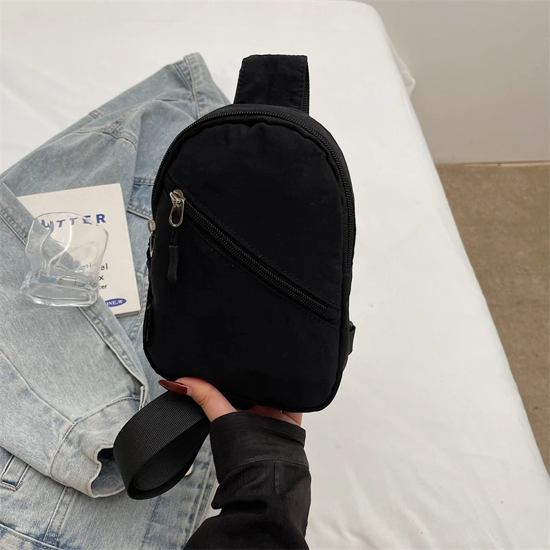 エレガントな電話ウエストバッグシンプルなサイクリングクロスボディバッグ多機能ハイキングカップルチェストバッグホリデーギフトハイエンドショルダーバッグ