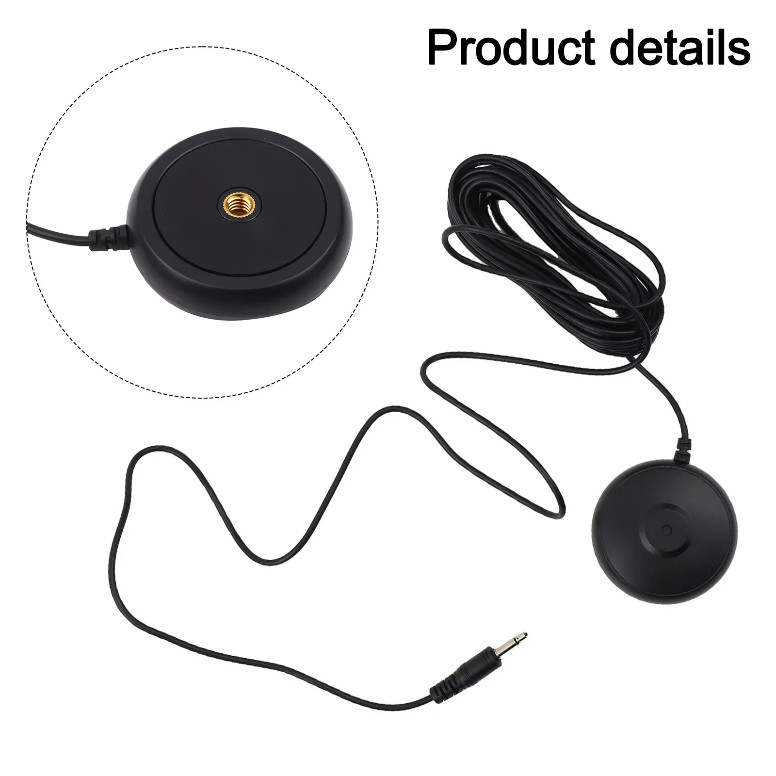 Desktop 3.5 Mm Measurement Mic For AV Receiver Room Correction Accurate Speaker Level Calibration Home Theater Setup Tool