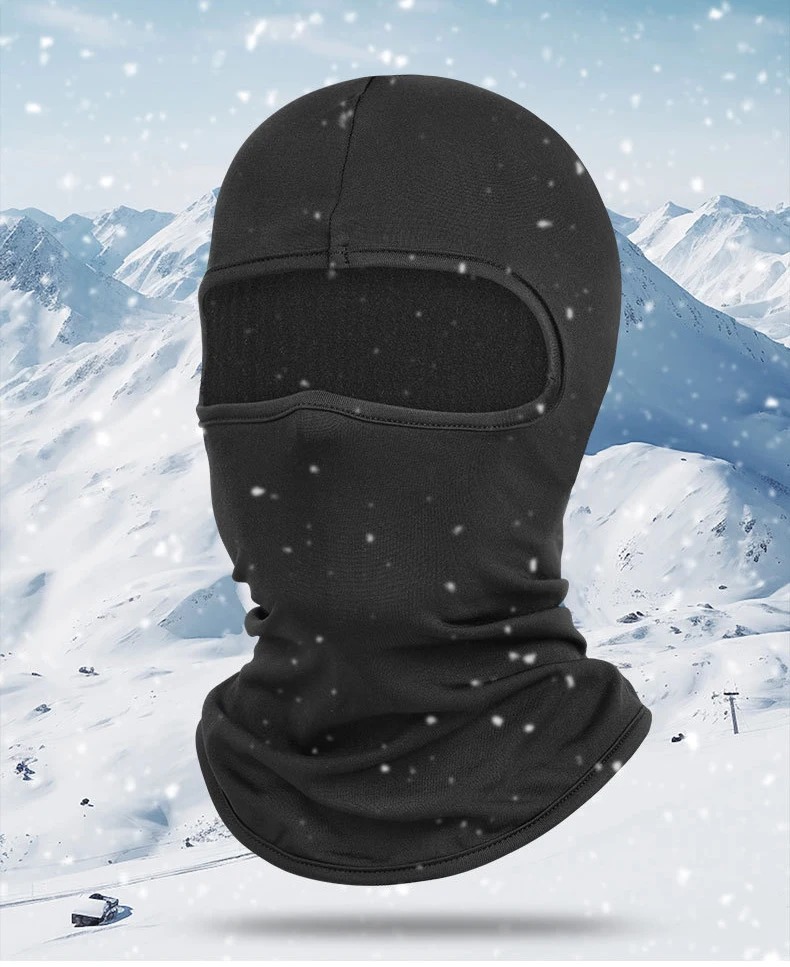 Winter-Sturmhaube Unisex Thermische Vollgesichtsmaske Ski Fleece Dehnbar Winddicht Outdoor Wandern Snowboarden Warme Gesichtsmaske – Detail 1