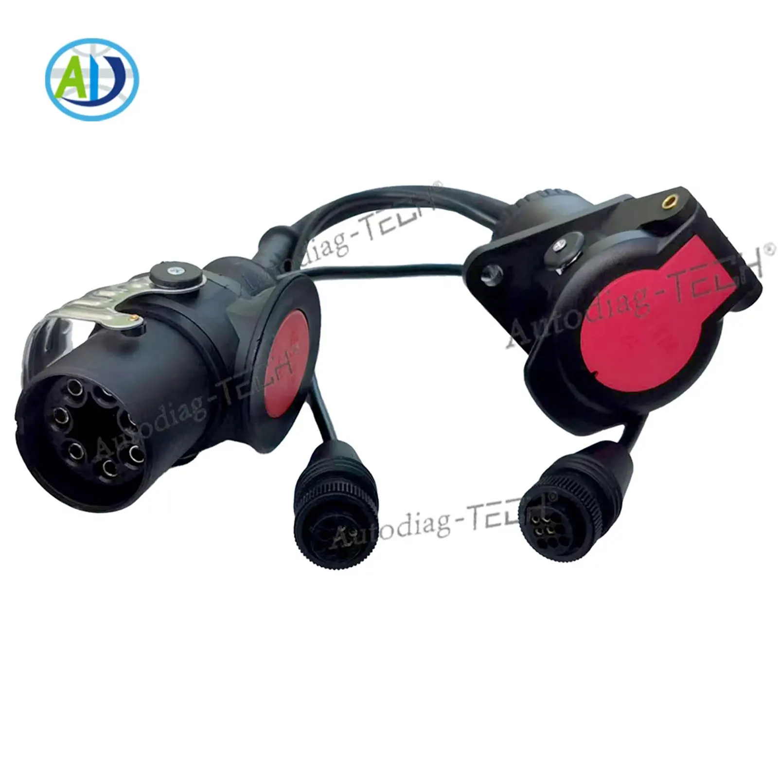 لمقطورة ISO 7638 كابل EBS/ABS محول التشخيص ل WABCO CAN 24 فولت شاحنة الثقيلة 7pin 9pin موصل التشخيص ل WDI #3