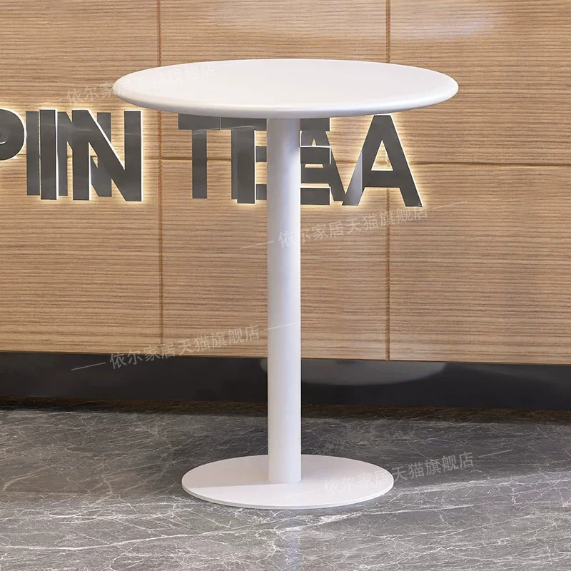 

Современный минималистичный вирусный трендовый обеденный стол, столик для кафе/чайной, барная стойка, круглый металлический приставной столик