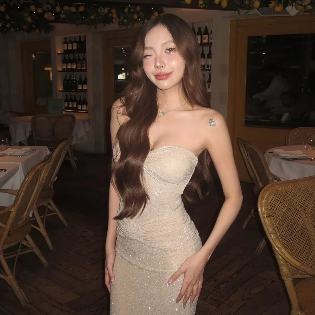 SylCue-vestido largo transparente para mujer, vestido Sexy con hombros descubiertos, Espalda descubierta, sin mangas, ajustado, para fiesta de graduación de medianoche, Vestidos elegantes