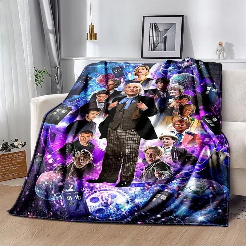 TV Drama Sci-fi Magic Soft Blanket Sublimation Cartoon Covered Blanket Bedding Flannel for Children and Adult Bedrooms Decor