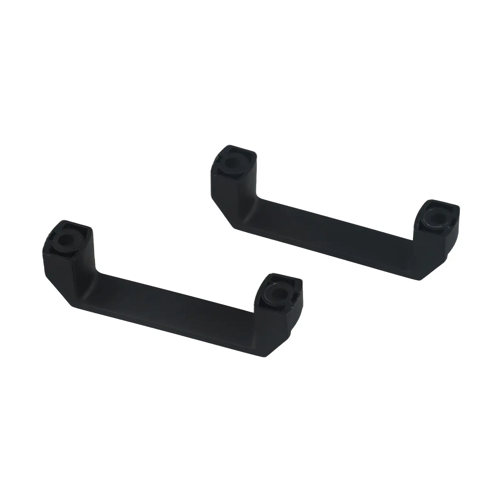 2 Pcs Square Furniture Hardware Black Cabinet Handle Stainless Steel Kitchen Door Knobs Cupboard Wardrobe Drawer Pulls