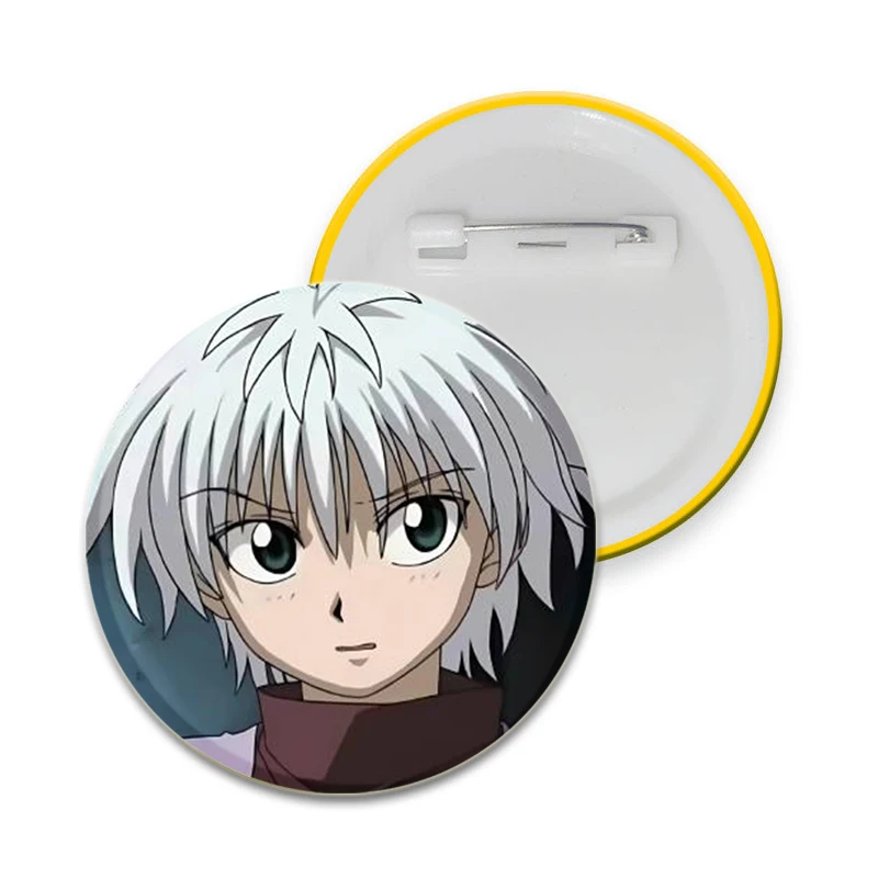 32/44/58MM Anime Hunter X Hunter Snap-in Button Pins Cartoon Figuren Jay Freese Broche badge op Rugzak Kleding Geschenken