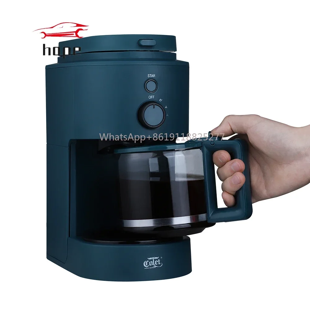 Wholesale Factory Price Bean to cup New Arrived Small Size  Brew Drip Coffee Maker Machine With Grinder