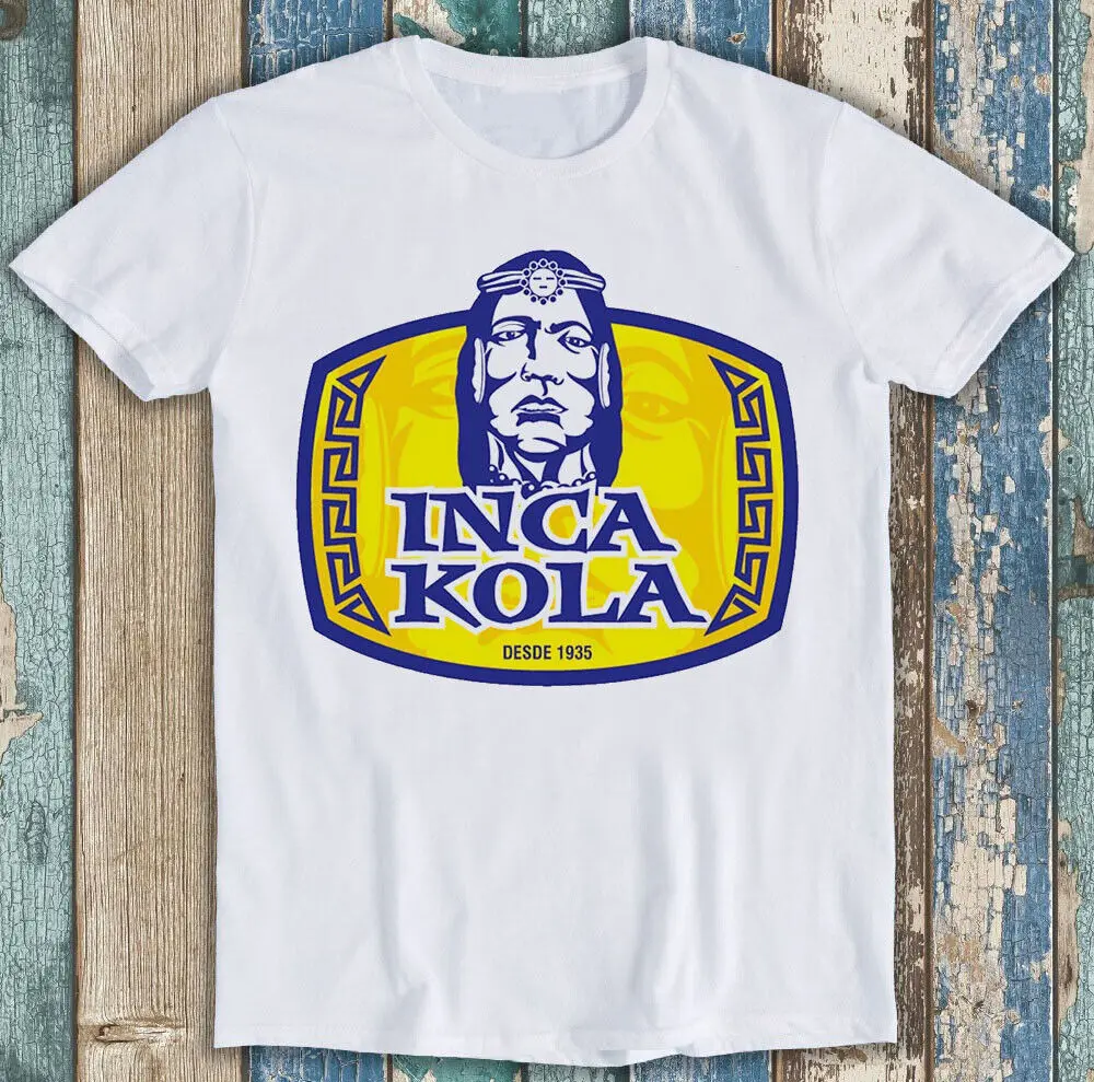 Inca Kola camiseta Logo Perú refresco Golden Soda Cool 1436