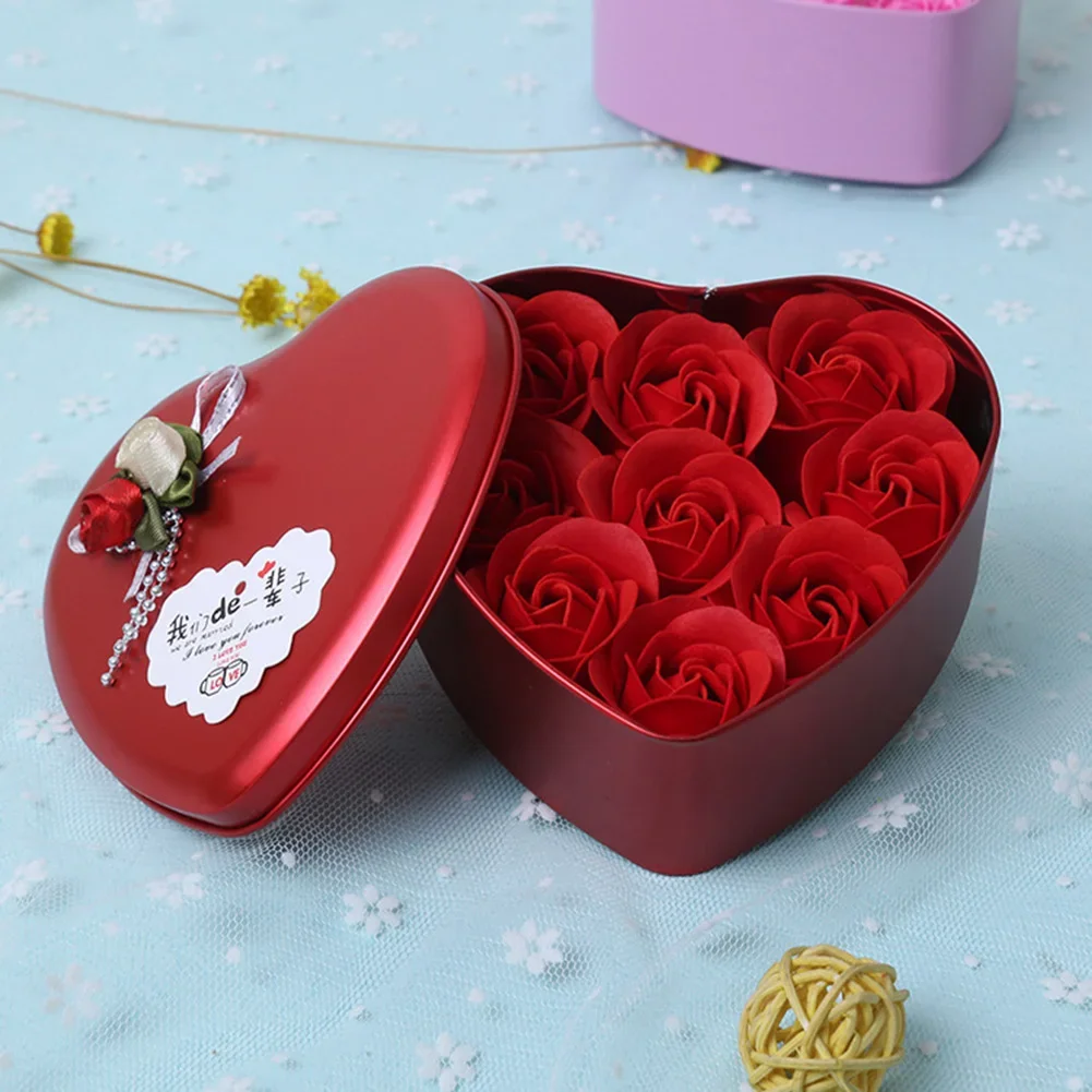 

Artificial Flowers Rose Soap Petals, Faux Flowers Scented Bath Body Foam, Fake Flowers DIY Wreath Kit for Valentine Wedding Gift