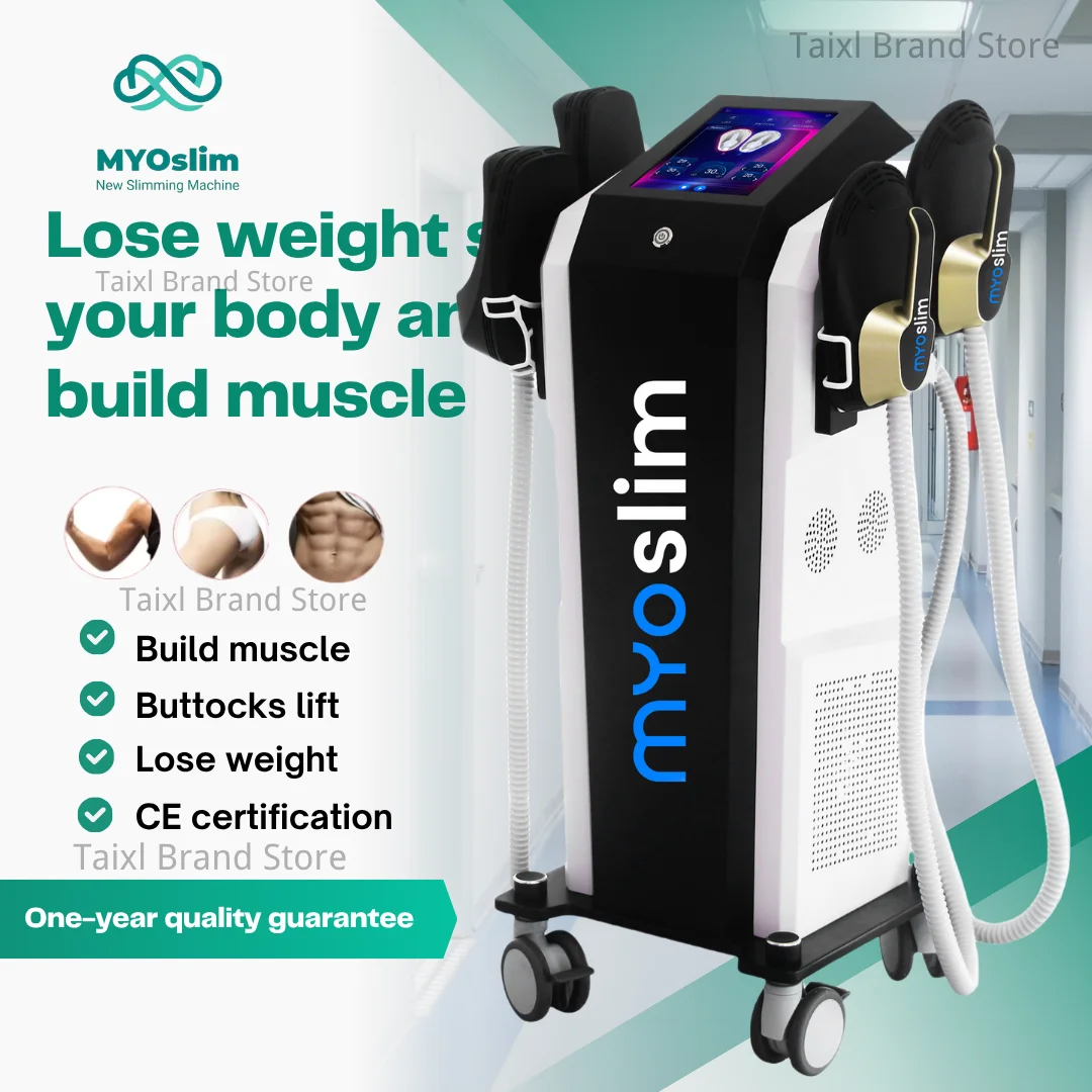 

Myoslim PRO машина для моделирования тела 15 Tesl 6500 Вт Hi-emt для похудения RF Body Slim стимуляция мышц профессиональная машина