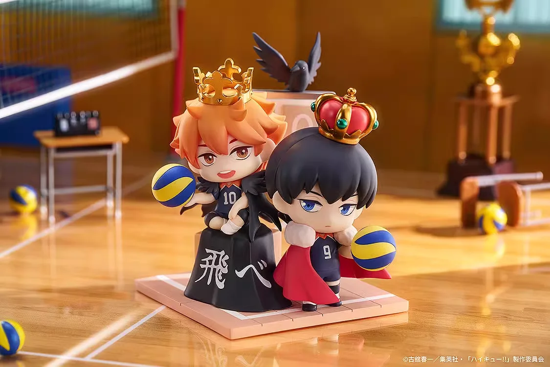 ต้นกําเนิด Haikyuu! Qset Hinata Shoyo Tobio Kageyama อะนิเมะรูปและ ys PVC รุ่น Kawaii Q Ver. คอลเลกชันตุ๊กตาของขวัญ