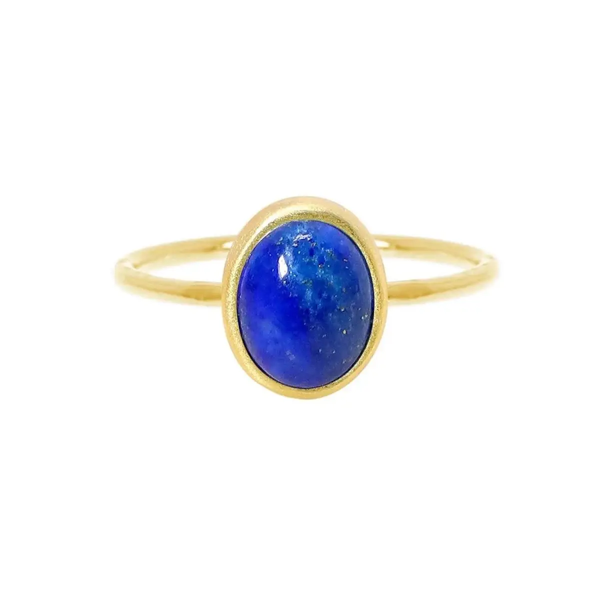 Russia Amazonite Lapis Amethyst Mother of Pearl Oval Cabochon Ring - Fashionable Party Gift for Her