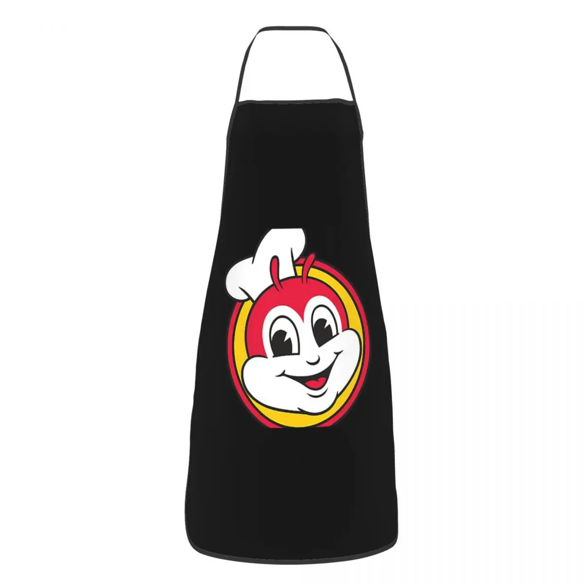 Jollibee Aprons Chef Cuisine Tablier Sleeveless Bib Kitchen Cleaning Pinafore for Women Men Painting