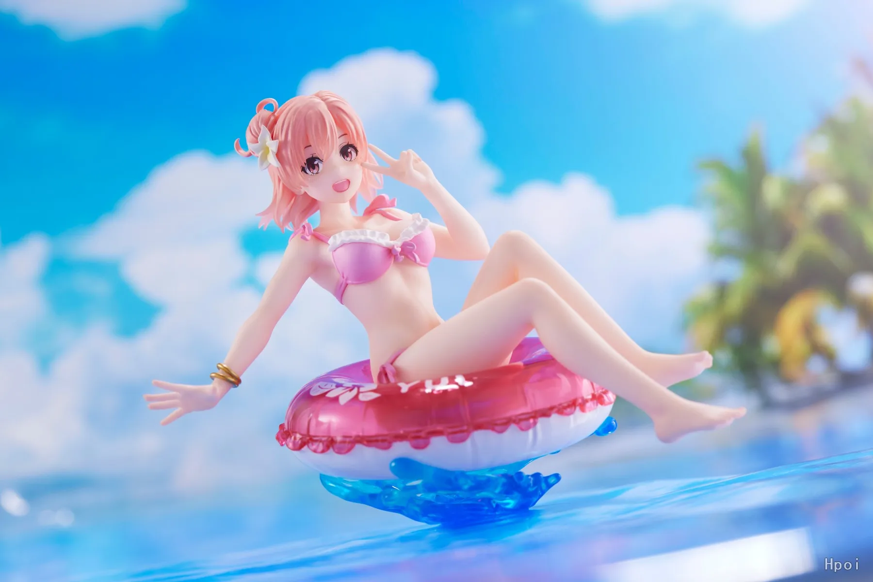 10 سنتيمتر Yuigahama Yui الشكل Yahari Ore no Seishun Love Comedy wa Machigatteiru. مجموعة هدايا ألعاب نموذج ملابس السباحة من كان أنيمي