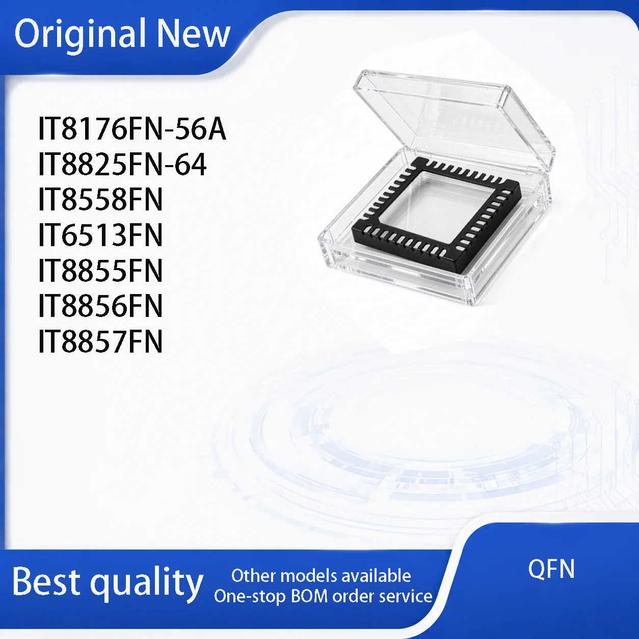 (1-5 PCS)NEW IT8176FN-56A IT8825FN-64 IT8558FN IT6513FN IT8855FN IT8856FN IT8857FN QFN IC CHIP