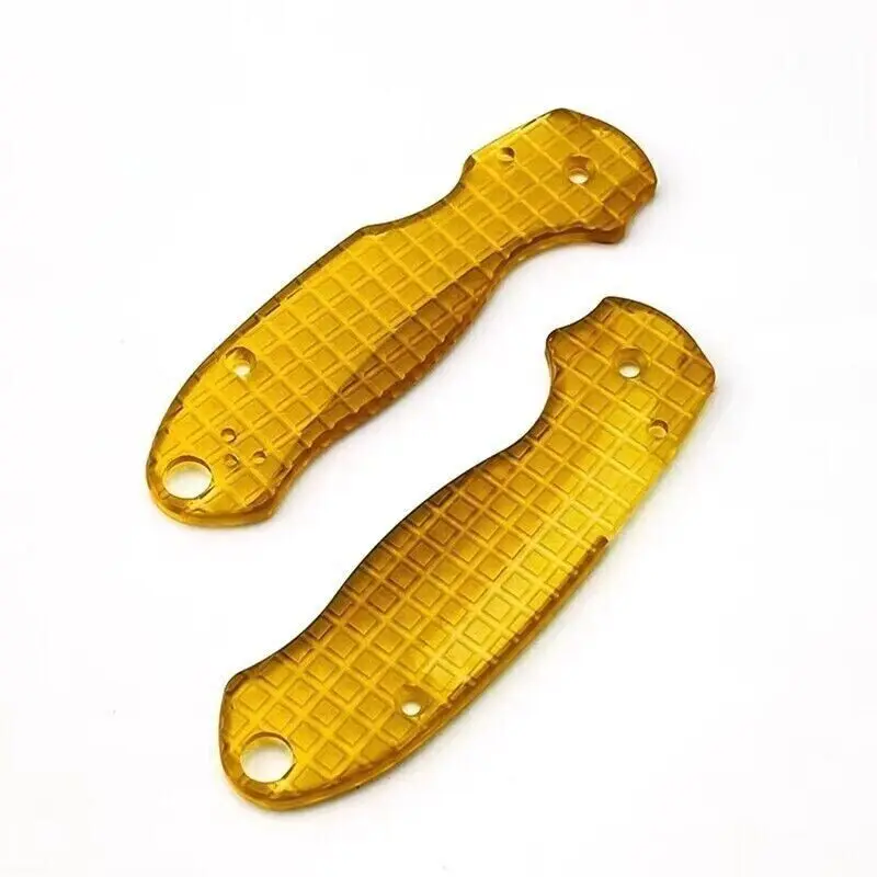 1 Pair Custom All Polyetherimide PEI Handle Scales For C223 Para 3 Folding Knife