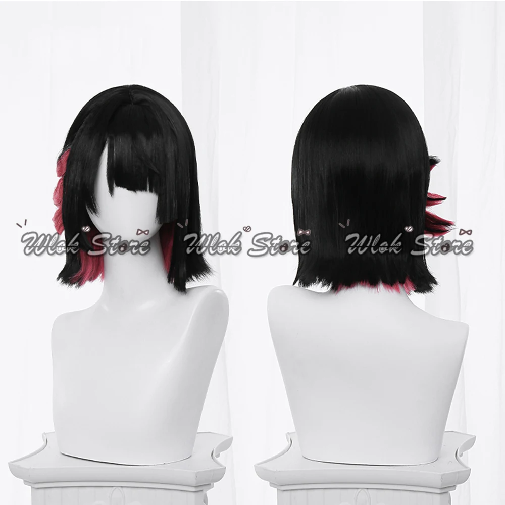 Zenless Zone Zero Ellen Joe Peruca Cosplay para Mulheres, Hairclips, Headwear, Dia das Bruxas, Festa de Carnaval, Role Play Props, Cabelo Resistente ao Calor