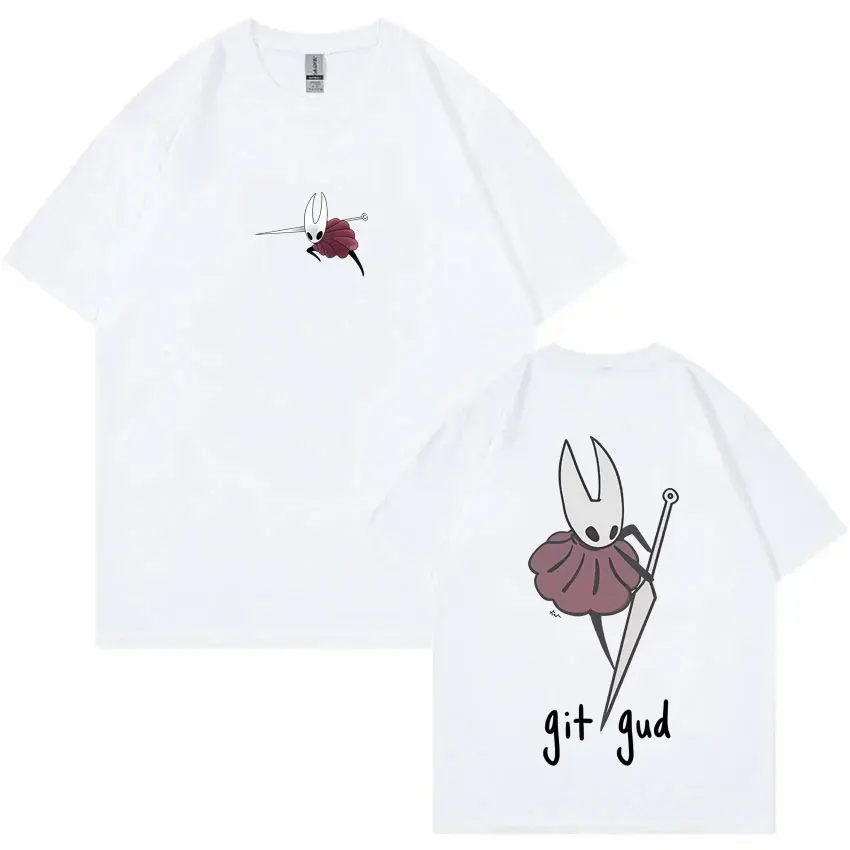 لعبة جوفاء نايت جيت جود جرافيك تي شيرت الرجال النساء عادية المتضخم تي شيرت الذكور موضة الشارع الشهير للجنسين لينة القطن تيز #5