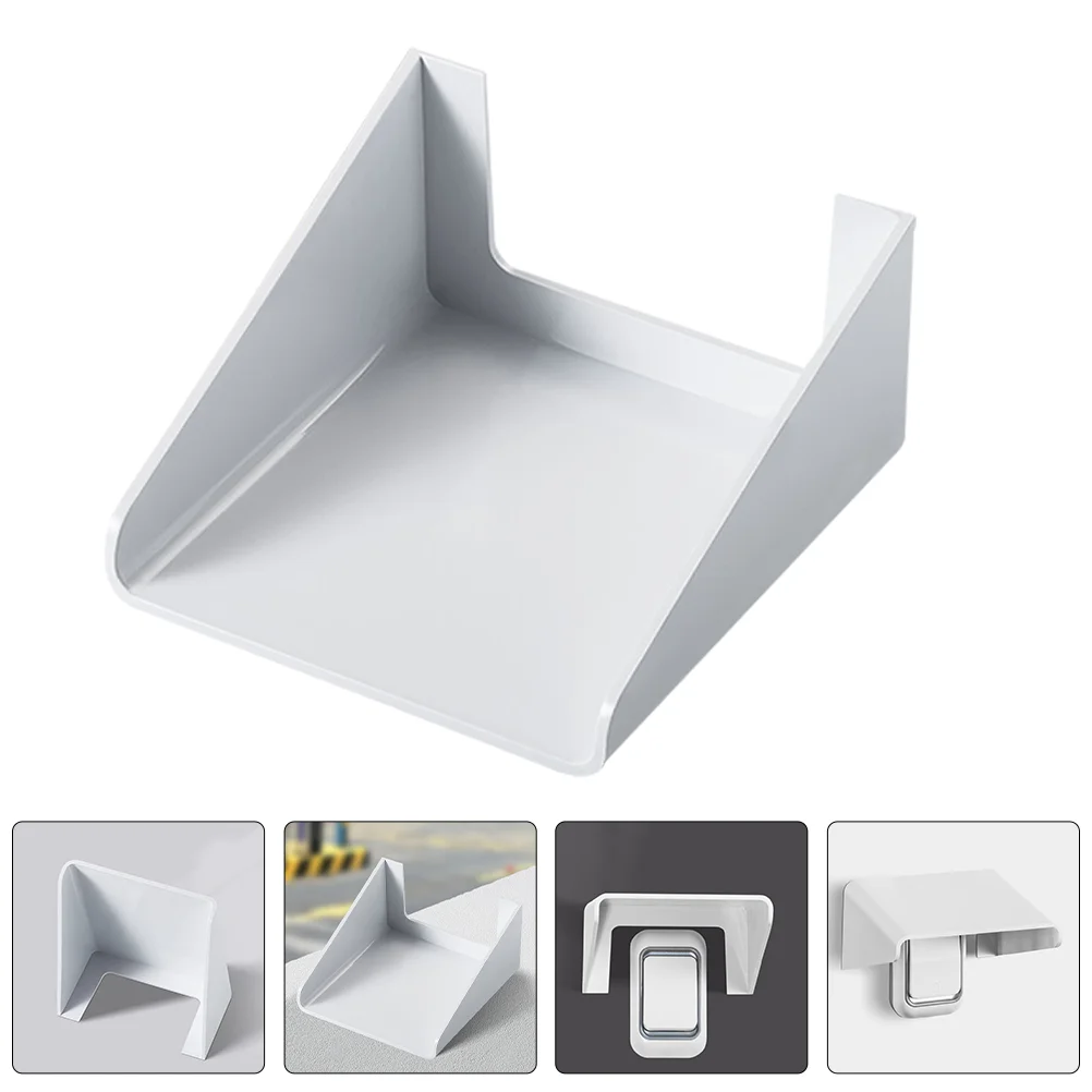 

4 Pcs Doorbell Waterproof Cover Plastic Protector Weatherproof Rainproof Box For Access Control Machine Doorbell