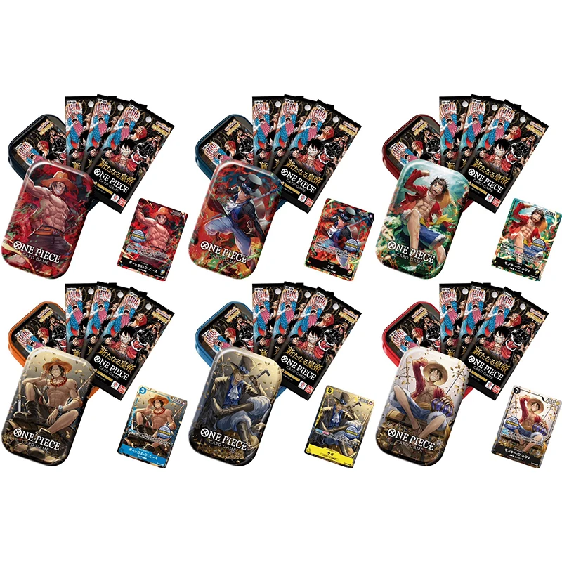 

Новая цельная карточная игра BANDAI OP09- TS01 — набор Mini-tin Pack VOL.1 Японская коллекционная карточка Tcg Limited