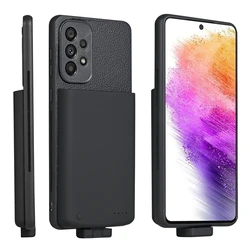 Powerbank Case For Samsung Galaxy A73 5G Battery Cases 5000mAh Portable Charger Magnetic Power Bank Cover For Samsung A73 5G