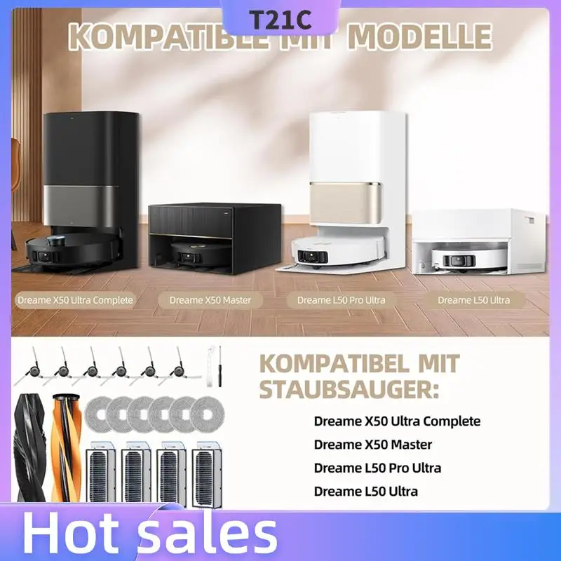 

Аксессуары T21C для Dreame X50 Ultra Complete / X50 Master / L50 Pro Ultra / L50 Ultra Вакуумный робот